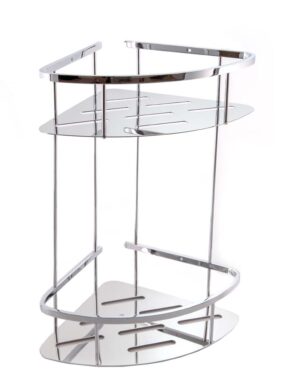 Messina Double Corner Basket (Full Brass)