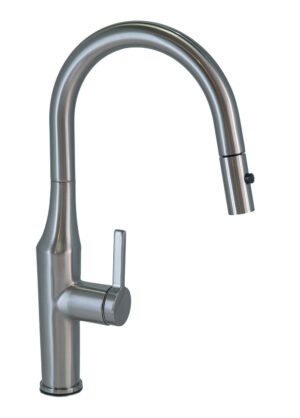 Toranto Pull - Out Kitchen Mixer Brushed Nickel