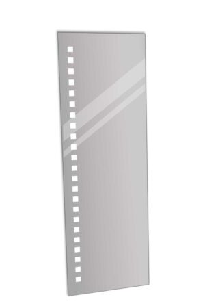 LED Mirror with Square Strip Lights