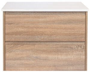 Prime Oak 750 Wall Hung Vanity Cabinet Only