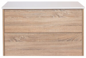 Prime Oak 900 Wall Hung Vanity Cabinet Only