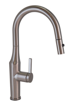 Toranto Pull - Out Kitchen Mixer Gun Metal Grey