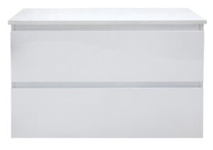 Toranto 750mm Waterproof 2 Drawer Wall Hung Vanity Cabinet Only