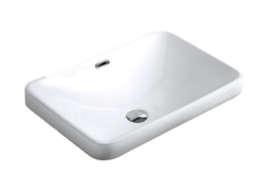 Precero Milan Semi Inset Basin - Rectangular 460